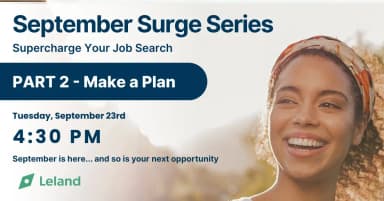 September Surge - Make a Search Plan (Part 2)