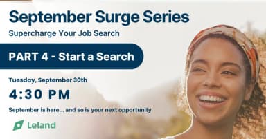 September Surge - Start Your Search (Part 4)