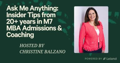 AMA: Insider Tips from 20+ yrs of MBA Admissions & Coaching