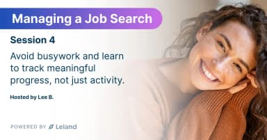 October Series - Managing a Job Search (Session 4)