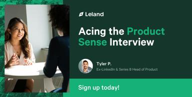Acing the Product Sense Interview
