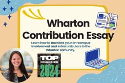 Demystifying the Wharton Contribution Essay