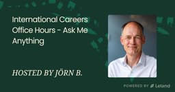 International Careers Office Hours - Ask Me Anything