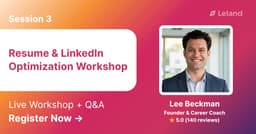 Resume & LinkedIn Optimization Workshop