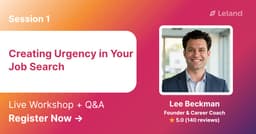 Creating Urgency in Your Job Search