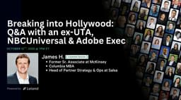 Breaking into Hollywood: Q&A with an ex-UTA, NBCUniversal & Adobe Exec