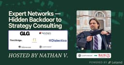 Land a job in Expert Networks (and how to springboard into Consulting)