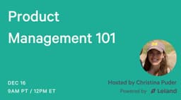Product Management 101