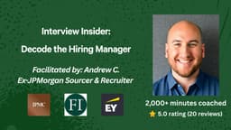 Interview Insider: Decode the Hiring Manager