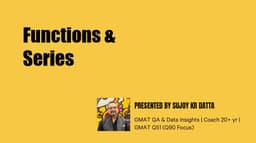 Functions and Series