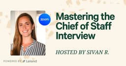 Mastering the Chief of Staff Interview