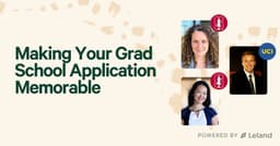 Making Your Grad School Application Memorable