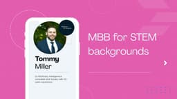 AMA - MBB for STEM backgrounds with ex-McKinsey actuary