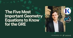 The Five Most Important Geometry Equations to Know for the GRE