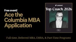 šAcing the Columbia MBA Application