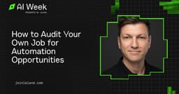 How to Audit Your Own Job for Automation Opportunities