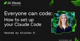 Everyone can code: How to set up your Claude Code