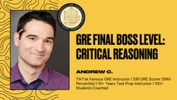 GRE Final Boss Level: Critical Reasoning